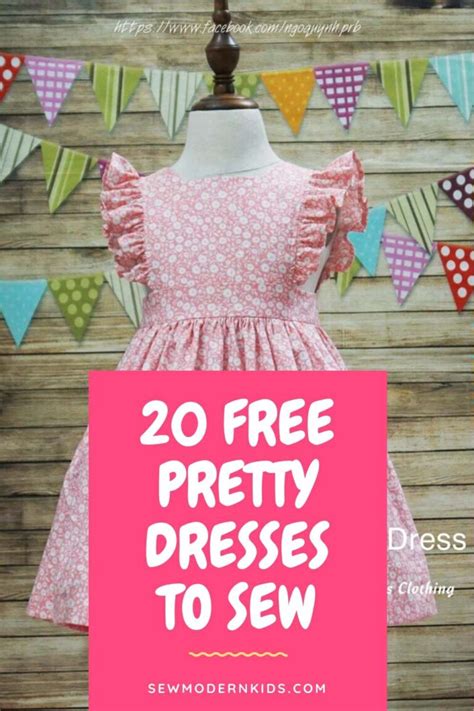 60 Free Girls Dress Sewing Patterns Sew Modern Kids