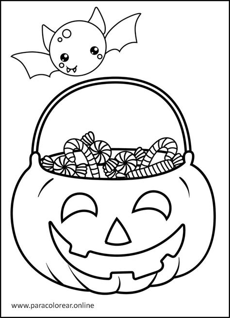 Dibujo Para Colorear Halloween Dibujos Para Imprimir Gratis Img