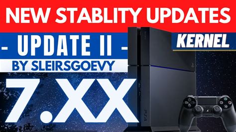 7 55 PS4 Jailbreak Stability Update Kernel Exploit Updated 7 55
