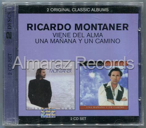 Ricardo Montaner Una Mañana Y Un Camino And Viene Del Alma 2cd