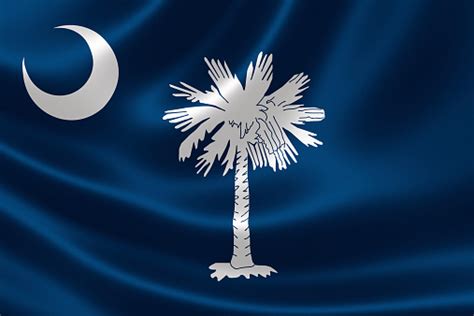 State Of South Carolina Flag Stock Photo Download Image Now Istock