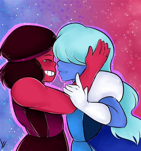 Ruby And Sapphire Steven Universe By Alexasend On Deviantart
