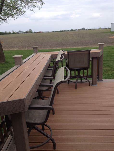 Opt to choose the wood that resistant to weather so that it will help you to deal with the maintenance cost. platform deck ideas | Patio deck designs, Backyard, Decks ...
