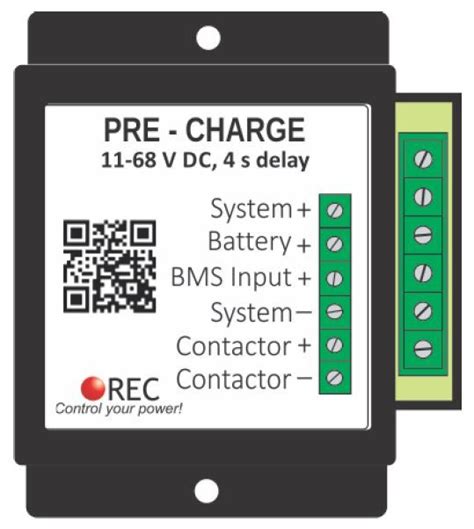 Rec Pre Charge Resistor And Relay 12v 24v 48v 11 68v