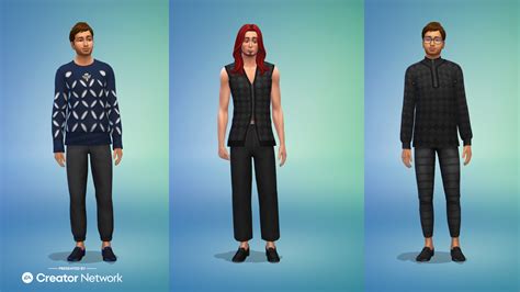 The Sims 4 Modern Menswear Kit The Sims Resource Blog