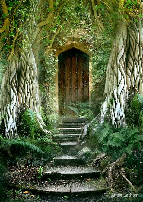 The Secret Door By Angie Latham Redbubble