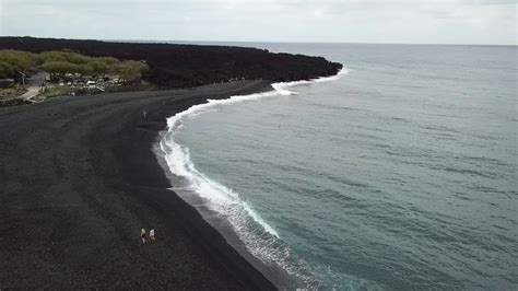 Pohoiki Beach Hawaii 10 Minutes Of Drone Footage Over The New Black