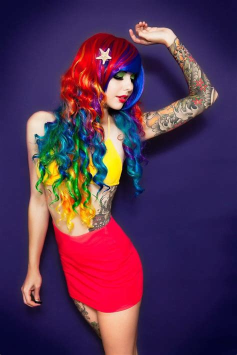 Multicolored Hair | Pretty designs, Hair styles, Prom dresses for sale