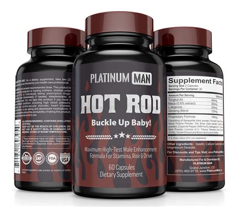 Platinum Man Male Enhancing Supplement 1 Natural Testosterone Booster