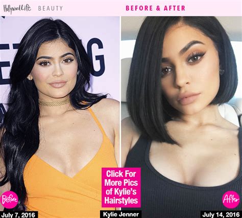 Kylie Jenners New Haircut — Snapchats Dramatically Shorter Bob Style