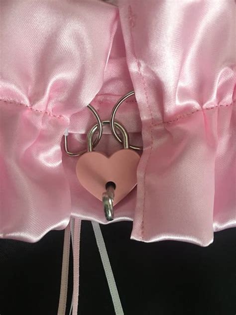 lockable frilly sissy maid collar any colour etsy singapore