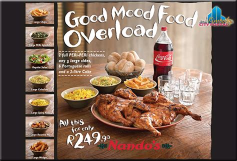 20% off your first order with pickup or delivery at ihop. Nando's Good Mood Food Overload Kimberley • 2018 ...