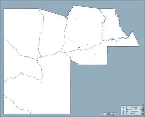 Condado De Maricopa Mapa Gratuito Mapa Mudo Gratuito Mapa En Blanco