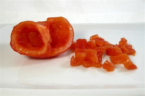 Concassé Tomato Gastronomía Vasca Escuela De Hostelería Leioa