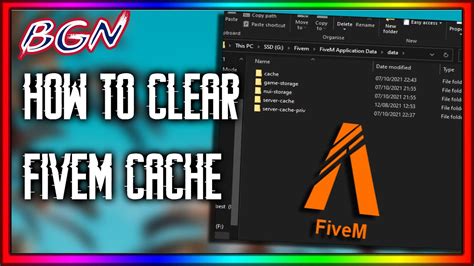 How To Clear Fivem Cache May Fast And Quick Tutorial Texture