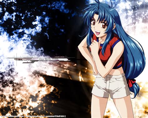 Full Metal Panic Wallpaper Chidori Kaname Yey Minitokyo