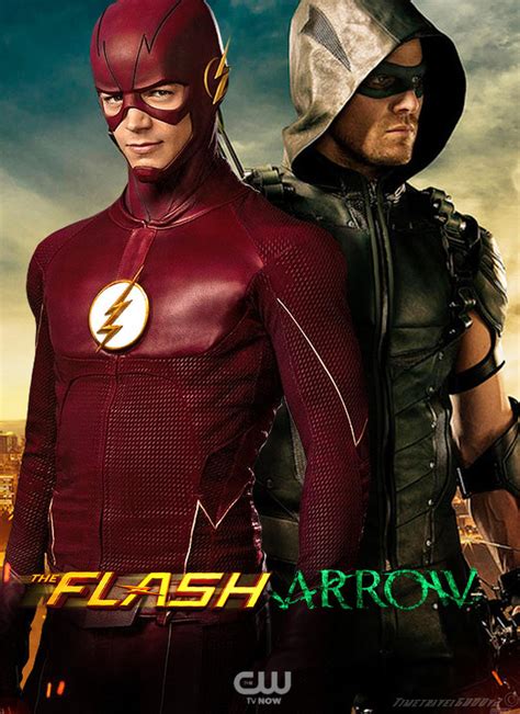 The Flash And Green Arrow Cw Tv Poster By Timetravel6000v2 On Deviantart