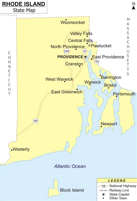 This is an online quiz called 10 largest cities in rhode island. Rhode Island Map, Map of Rhode Island State (USA) - Highways, Cities, Roads, Rivers