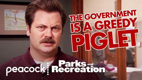 Ron Swanson S Government Crash Course Parks And Recreation YouTube