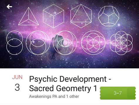 Psychic Development Sacred Geometry Awakening Dancing Events Dance
