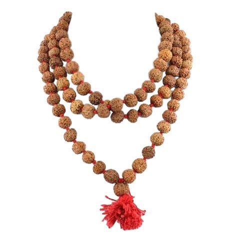 8 Mukhi Rudraksh Mala 1081 Beads Eight Face Certified