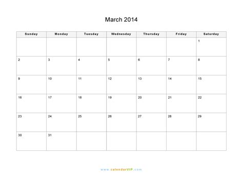 2104 Calendar Template Williamson