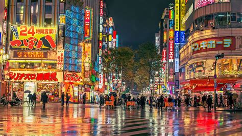 Tokyo Street Night Wallpaper 2 1280×720