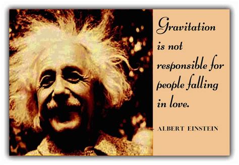 Quote Art Poster Print Decor Albert Einstein Gravitation Is Etsy