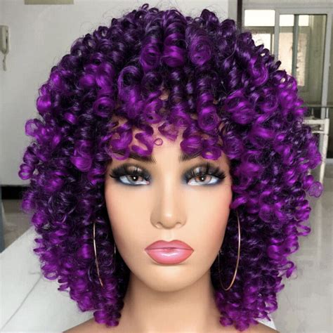 Womens New Brazilian Human Wigs Fluffy Short Curly Wavy Hair Hair Lace Front Wig Ebay