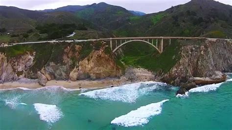 Rocky Creek Bridge Big Sur California Usa
