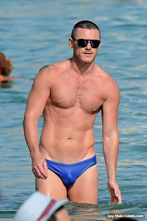 Luke Evans Underwear And Huge Bulge Photos Gay Male Celebs