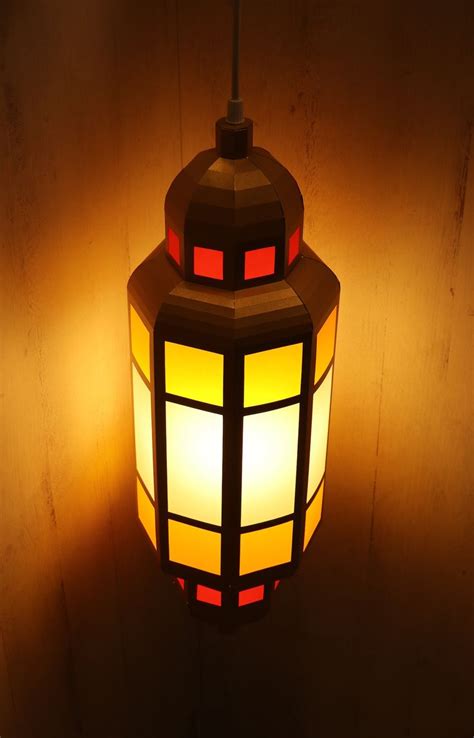 Moroccan decor is warm and vibrant. diy moroccan arabic lantern made of paper | Paper lanterns ...