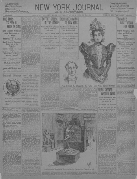 New York Journal And Advertiser New York Ny June 5 1897