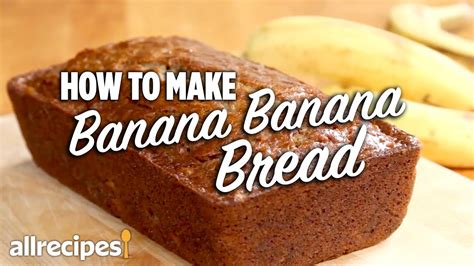 Best banana bread recipe with overripe bananas, walnuts and brown sugar. How to Make Banana Banana Bread - YouTube