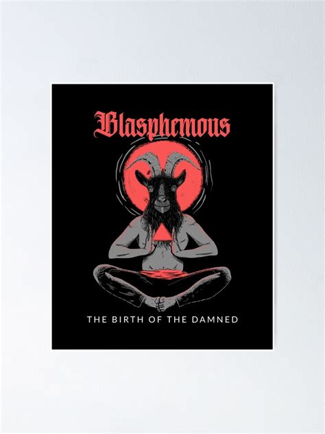 crucifixion the birth of the damned poster for sale by aladdinmktgs redbubble
