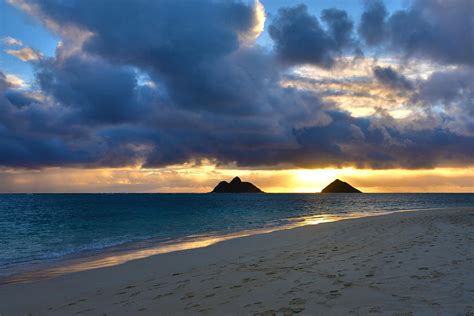 Lanikai Beach Sunrise 3 Kailua Oahu Hawaii Photograph By Brian Harig