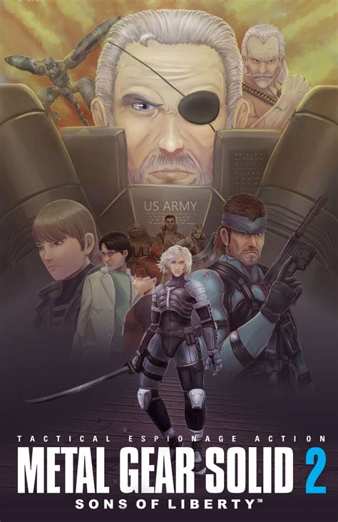 Metal Gear Solid 2 Bsideilustrador Posterspy