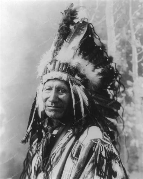 Oglala Sioux Chief 1900 Vintage 8x10 Reprint Of Old Photo Photoseeum