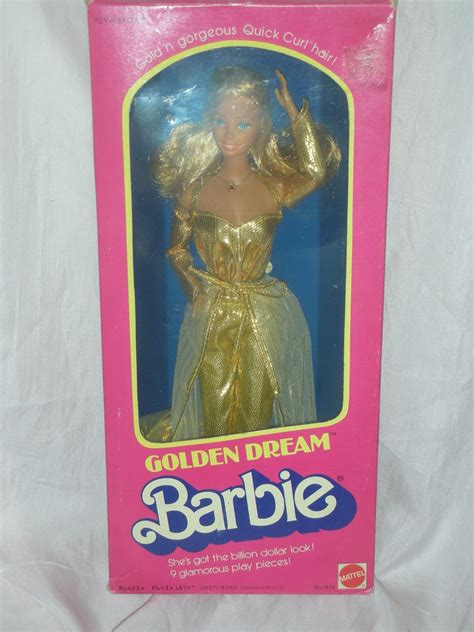 Vintage Superstar Barbie Doll Golden Dream Nrfb From Charlottewebcollectibles On Ruby Lane
