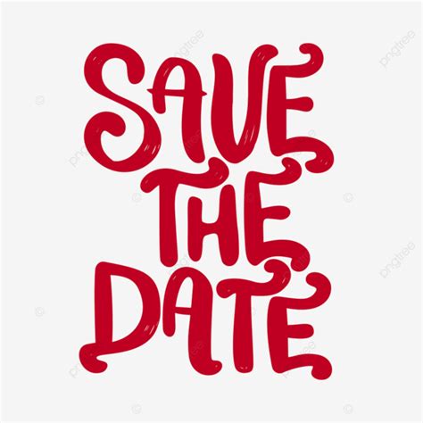 Save The Date Clipart Hd Png Save The Date Typography Text