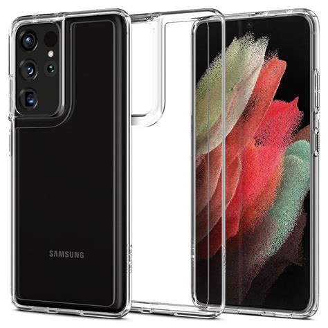 Maska Spigen Ultra Hybrid Crystal Clear Za Samsung Galaxy S21 Ultra