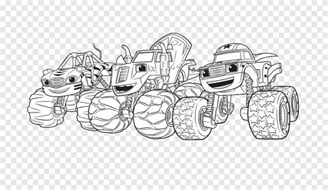 Ayo Mewarnai Gambar Mewarnai Monster Truck Untuk Anak Paud Dan Tk
