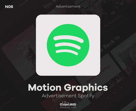 Spotify Motion Graphics مستقل