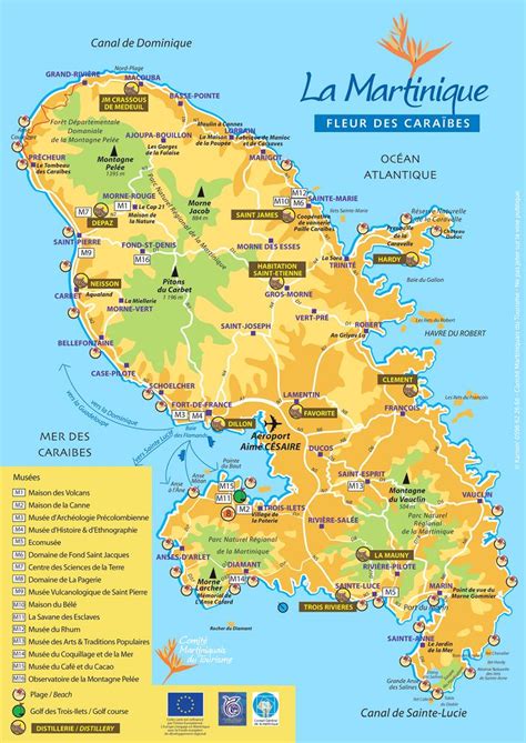 Finden sie auf der karte von martinique eine gesuchte adresse, berechnen sie die route von oder nach martinique oder lassen. Les musées de la Martinique | Martinique, Montagne pelée ...