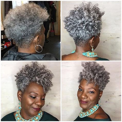 Pin By C T On Natural Hairspirations Tapered Haircut For Women