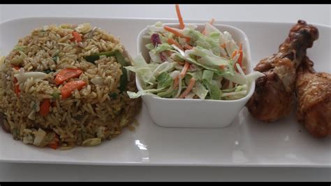 Ghana Fried Rice Very Easy Way Youtube
