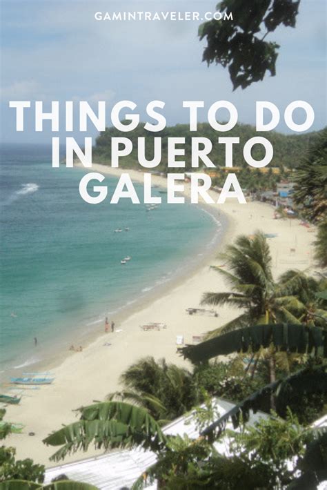 23 Amazing Puerto Galera Tourist Spots And Things To Do In Puerto