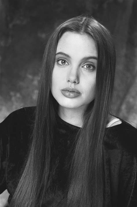 Angelina Jolie By Robert Kim 1991 Beautiful Celebrities Most
