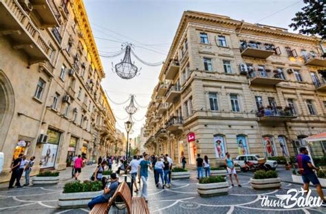 Nizami Street A Pedestrian Paradise In Baku This Is Baku Tours