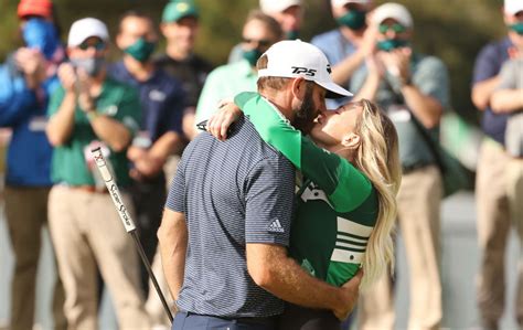 Paulina Gretzky Wished Dustin Johnson A Happy B Day With A Topless Hug